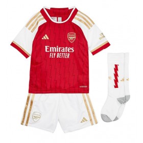 Arsenal Declan Rice #41 Domaci Dres za djecu 2023-24 Kratak Rukav (+ Kratke hlače)